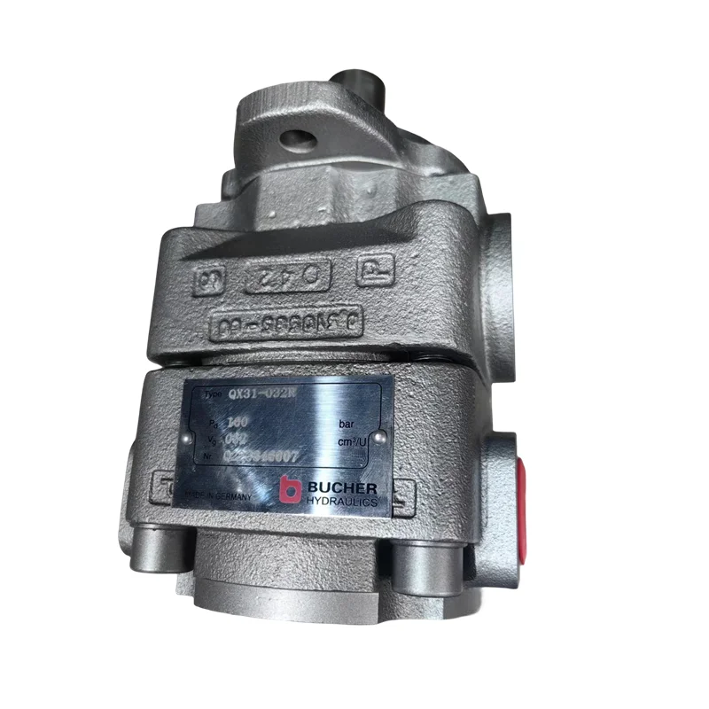 Bucher QX Double Gear Pump | QX41-050/21-016R, QX43-020/21-012R, QX31-020R