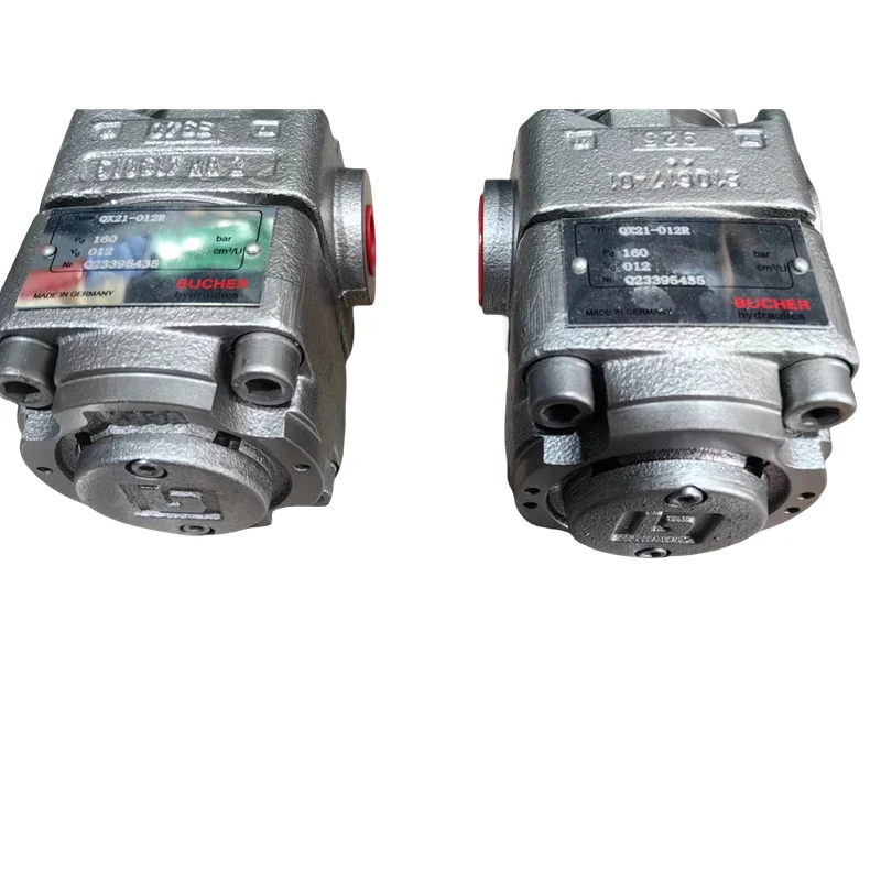 Bucher QX Gear Pump | QX52-040R, QX62-125R, QX81-315R, QX21-012R | QXV Series