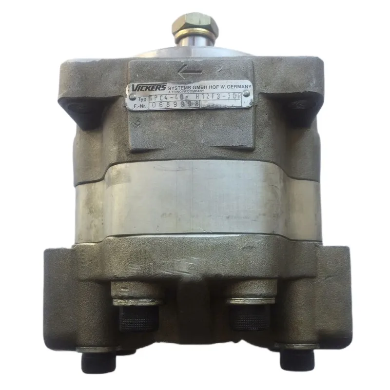 GPC4 Series High Pressure Gear Pump | GPC4-40, GPC4-80-40, GPC4-20-20 | Cast Iron Hydraulic Pump