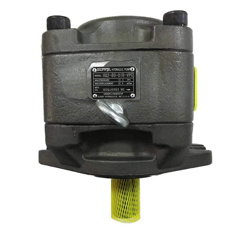 HICH-TECH HG Series Gear Pump | HG0-8, HG1-63, HG2-160 | Silent Internal Pump