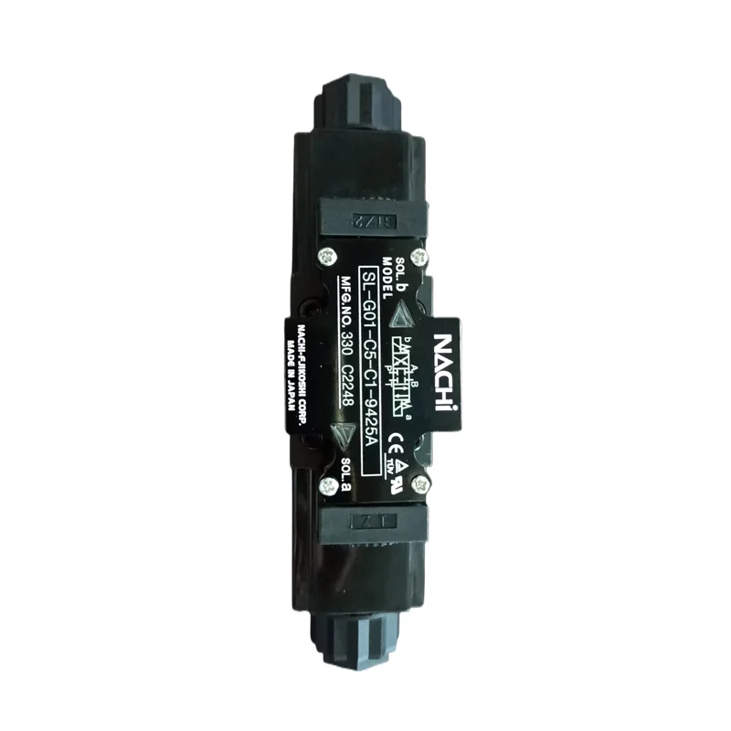 Nachi Type SL-G01 Solenoid Valve | SL-G01-C5 | SL-G01-H3X | Low Power Hydraulic Valve