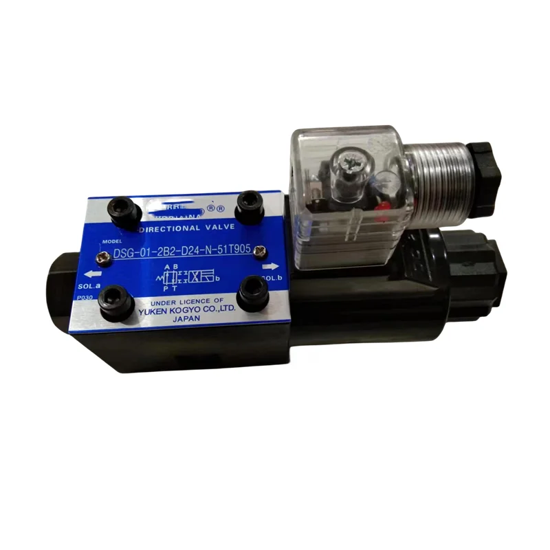 Yuken Type DSG Valve | DSG-01 DSG-03 | Solenoid Directional Control Valve | D24 A220