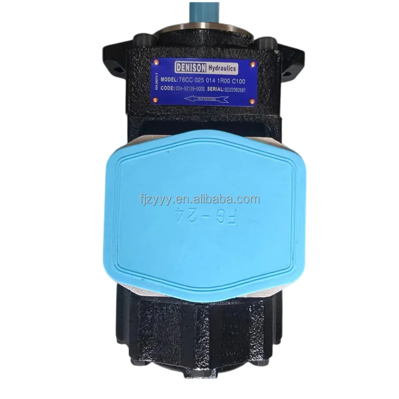 Denison Type T6 T7 Series Triple Vane Pump | T6DCC, T6EDC, T7EDC, T7EECS | High Pressure