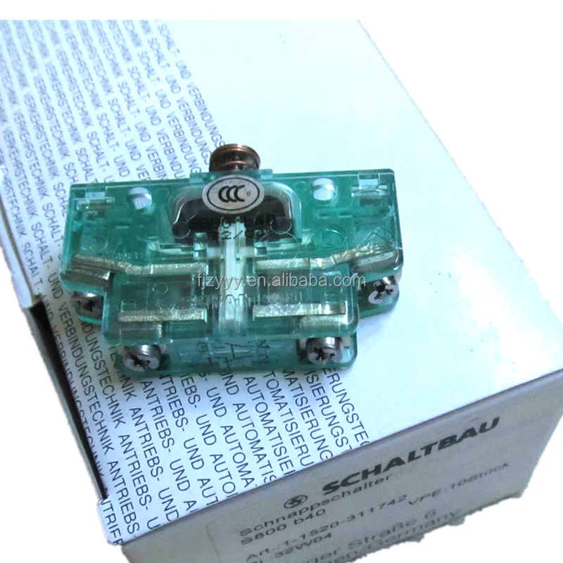 Schaltbau S800 Micro Switch | S800a S800b S800c S800e | Snap-action Switch | B40 B40c