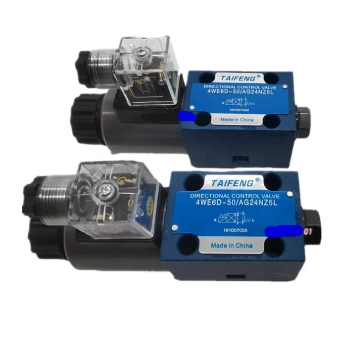 Rexroth Type 4WE6 Valve | 4WE6E 4WE6J 4WE6G 4WE6D | 220V AC Solenoid | Directional Valve