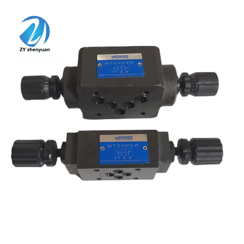 Yuken Type MTCV Valve | MTCV-03A MTCV-03B MTCV-02W | Modular Throttle Check Valve