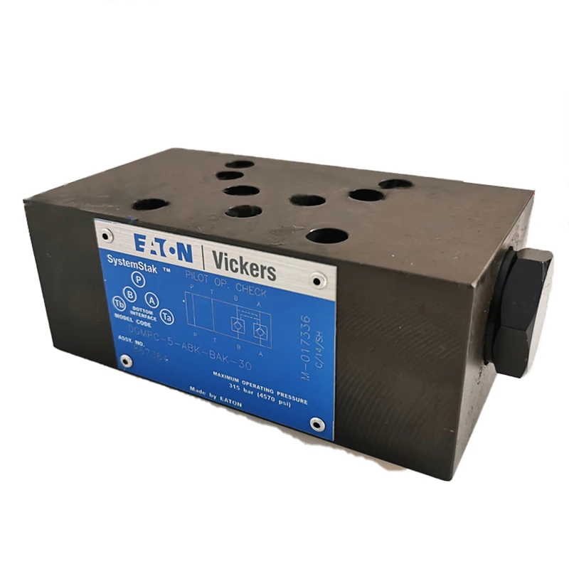 Vickers DGMPC Pilot Check Valve | DGMPC-5-ABK-BAK-30 | DGMPC-5-41 | DGMPC-3-41 | Modular Hydraulic Valve
