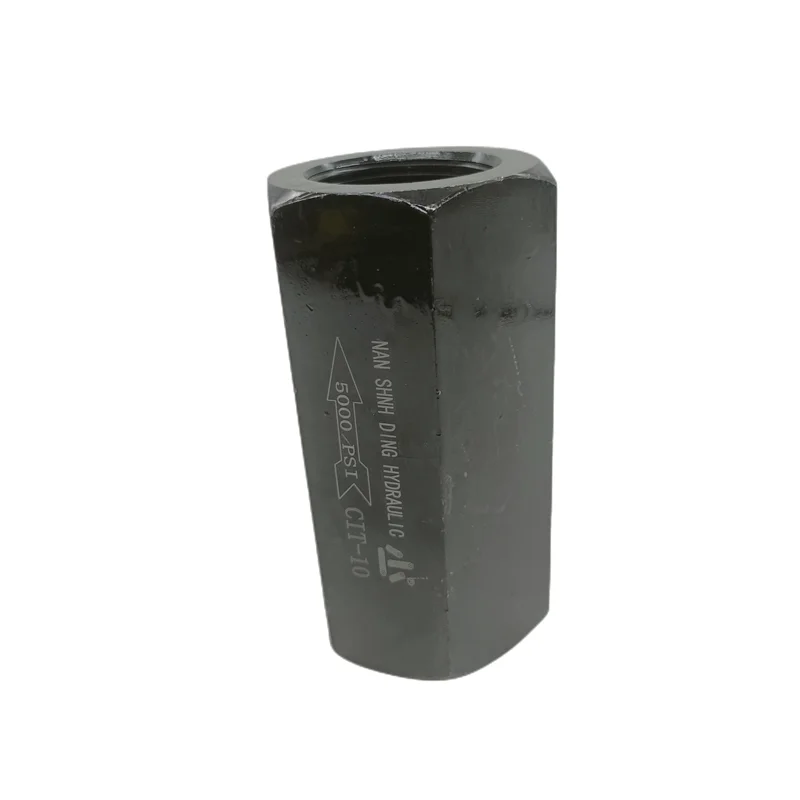 CIT Series Inline Hydraulic Check Valve | CIT-03 to CIT-16 | One-Way Non-Return Valve