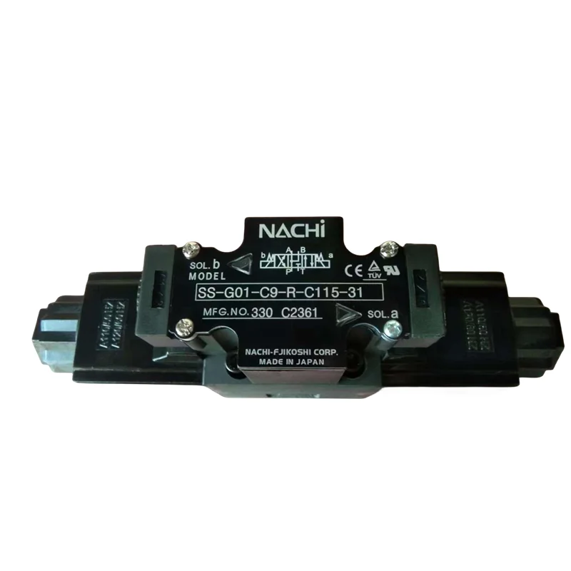 Nachi SS Series Solenoid Valve | SS-G01-A3X-R-C2-E22 | SS-G01-C9 | SS-G01-E3X | Wet-Type Hydraulic Valve