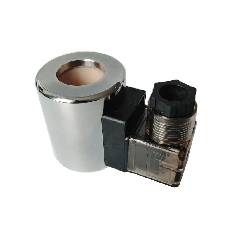 MFB12-37yc MFZ12-37yc Solenoid Coil | 220V AC 24V DC | Bore 23mm Length 51mm | Hydraulic Valve Coil Replacement