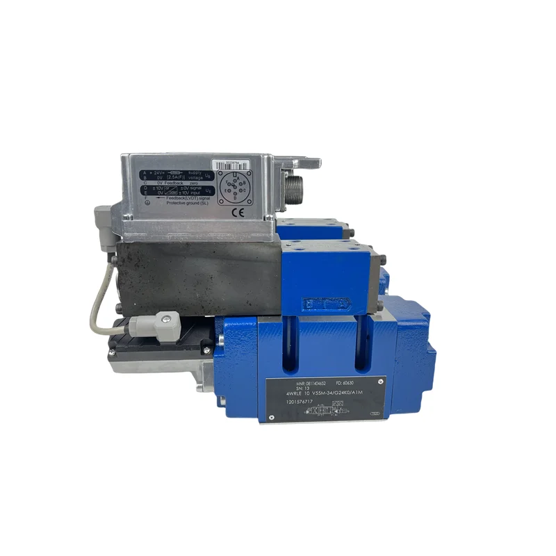 Rexroth Type 4WRLE Valve | 4WRLE10 4WRLE16 | Proportional Directional Valve | LVDT Feedback | 0811404319