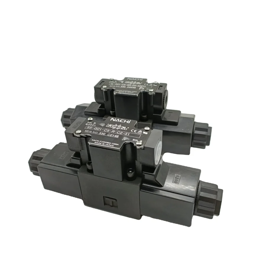Nachi SL-G01 Low-Power Solenoid Valve | SL-G01-C6-R | SL-G01-A3X | Energy-Saving Directional Valve