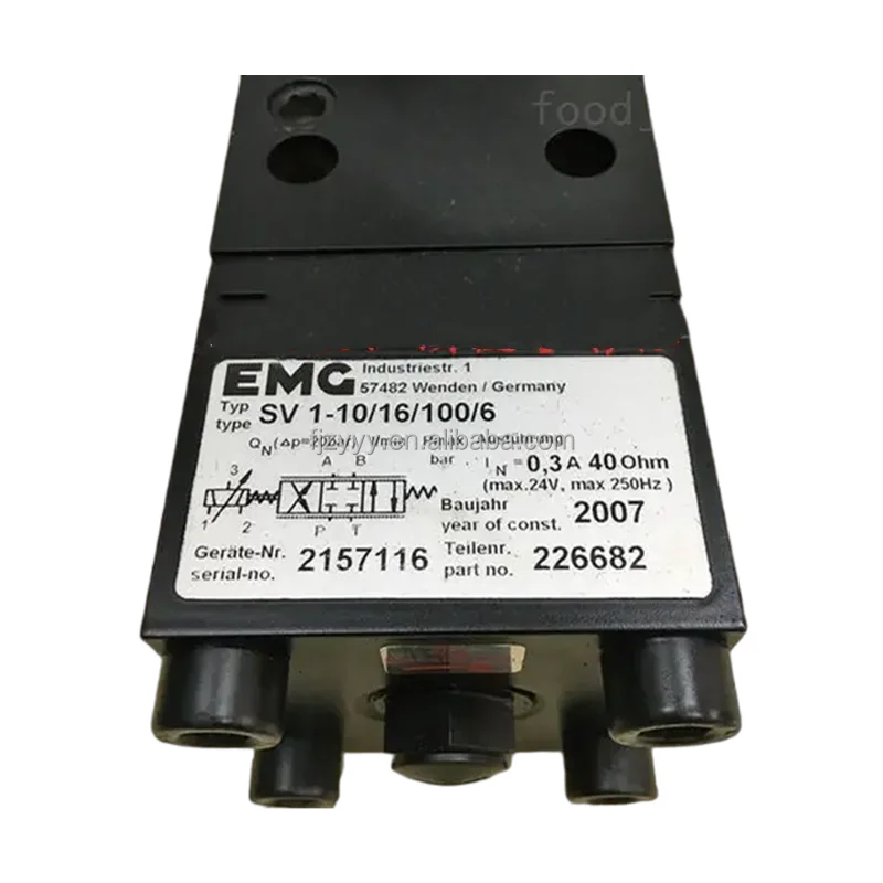Vickers SV1-10 Servo Valve | SV1-10/32/315/6 | SV1-10/16/100/6 | High Response