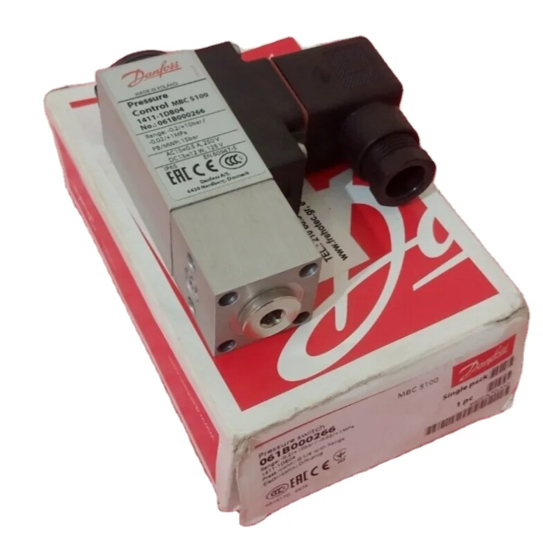 Danfoss MBC 5100 Pressure Switch | 061B100566 | 061B000266 | 1411-1DB04 | Marine Certified