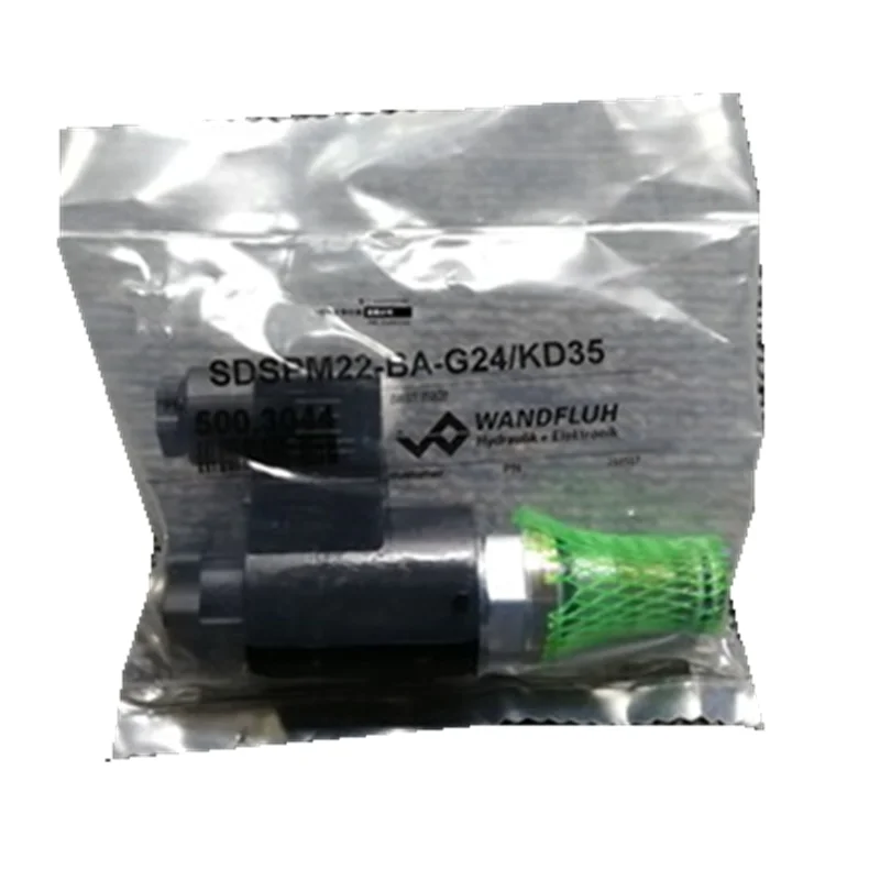 Wandfluh Type SDSPM22 Solenoid Poppet Valve | SDSPM22-AB | SDSPM22-BA | 24V DC G24 | 350 Bar Cartridge Valve