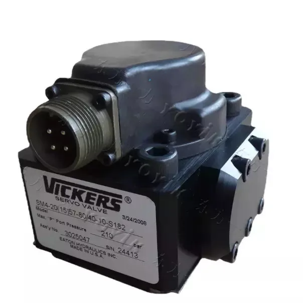 Vickers Type SM4 Servo Valve | SM4-10 SM4-20 SM4-30 | High Response Control
