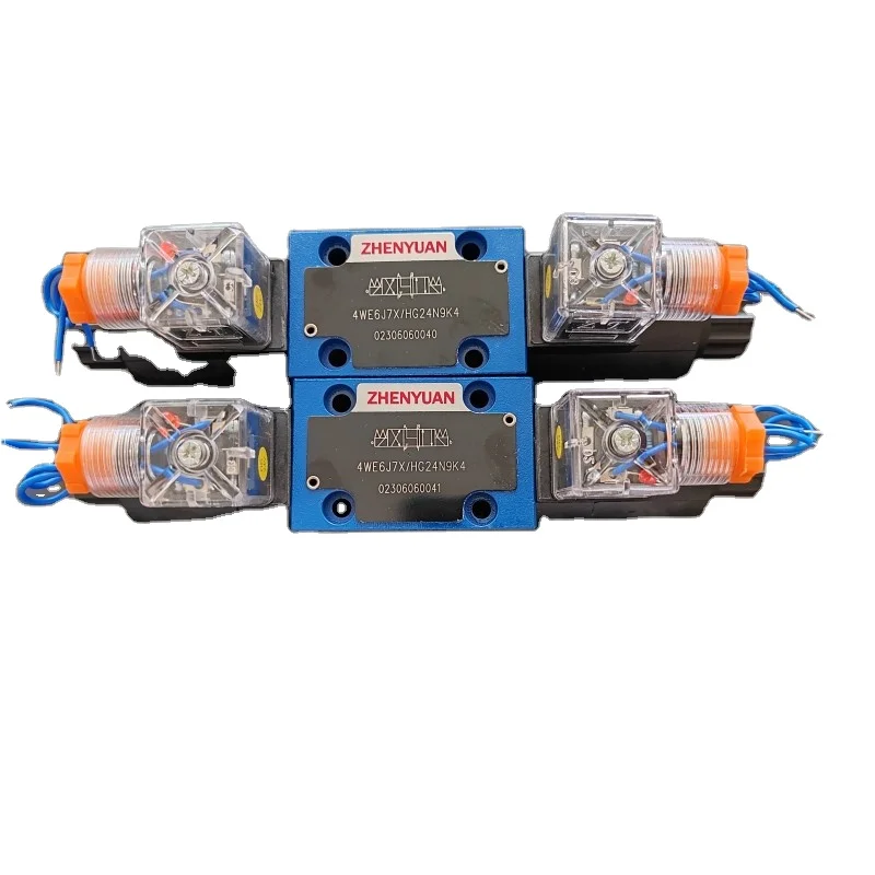 4WE6G61B/CG12N9Z5L 4WE6J7X/HG24N9K4 Directional Valve with Wet-pin DC or AC Voltage Solenoid 4WE6G6X/EG24N9K4