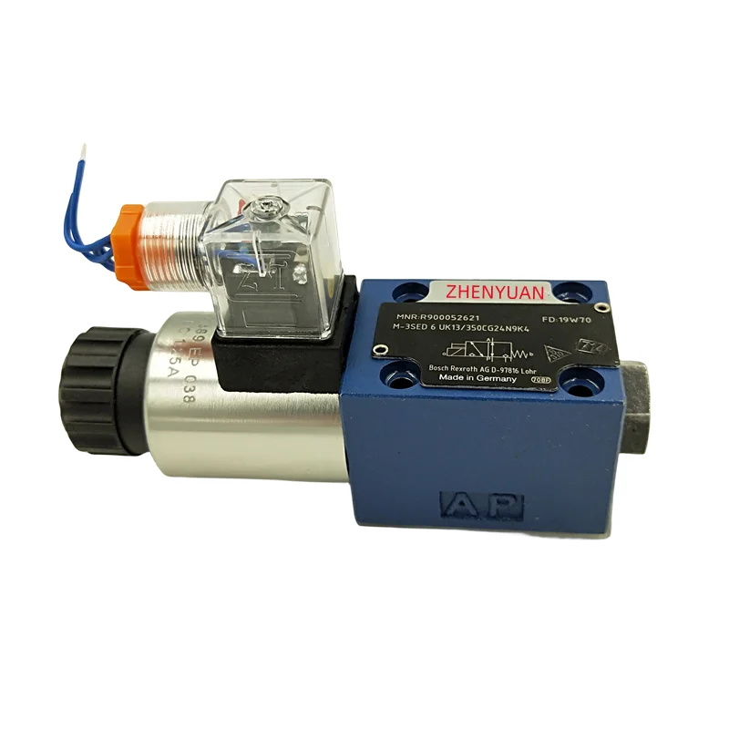 Rexroth R900052621 M-3SED6 | R901020852 M-3SED10 Solenoid Valve | 350 Bar Leak-Free Seat Valve