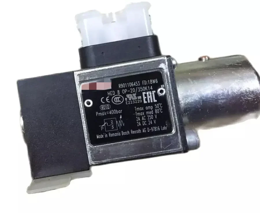 Rexroth Type HED Pressure Switch | HED8OA20 | HED40A15B | 350 Bar Hydraulic Pressure Switch | HED8OA-20/350K14