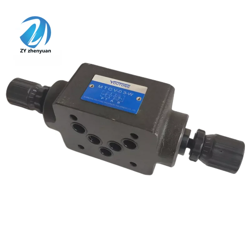 Yuken Type Modular Valve | MTCV-04W MTCV-02W MSW-02-X | Throttle & Check Valve