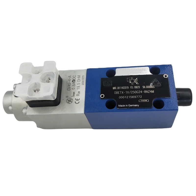 ZHENYUAN DBETX0811402019 DBETX-1X/250G24-8NZ4M 0811402017 DBETX-1X/180G24-8NZ4M Solenoid Pressure Relief Valve