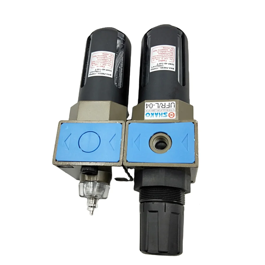 UFR/L Series Air Filter Regulator Lubricator | UFR/L-02 | UFR/L-03 | UFR/L-04 | Pneumatic FRL Unit 2-Piece Assembly
