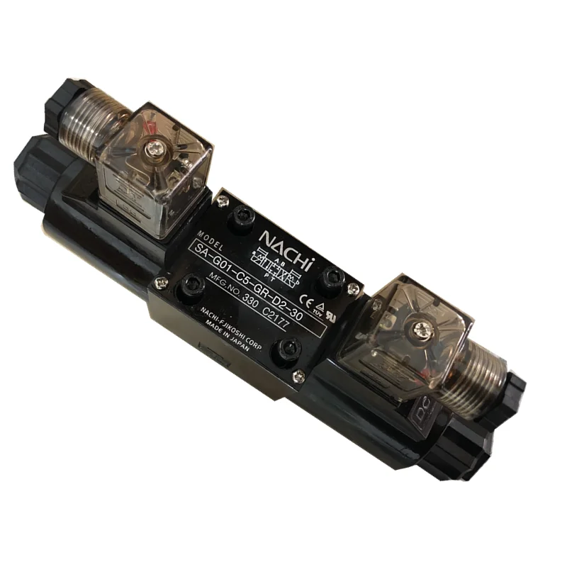 Nachi Type SA/SS Solenoid Valve | SA-G01 | SS-G03 | C6 C7Y A3Z C4 | 24VDC 110VAC Hydraulic Control Valve