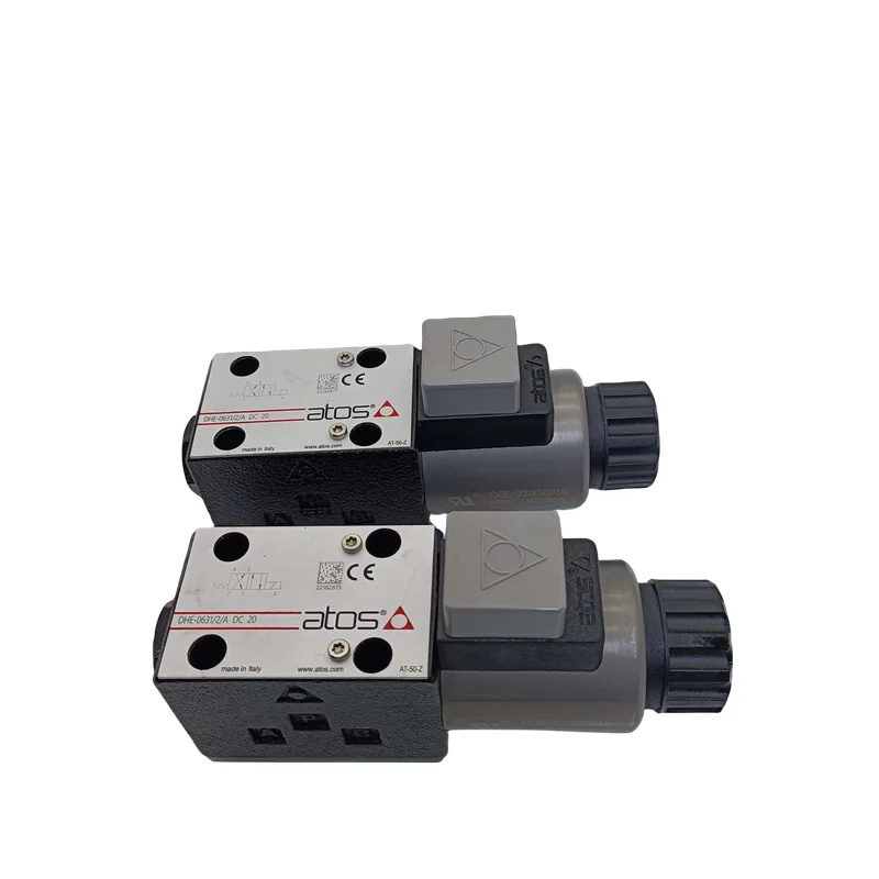 Atos DHA Solenoid Valve | DHA-0631 | DHA-0711 | DHA-0713 | 24VDC Hydraulic Directional Valve | NG6 Size 06