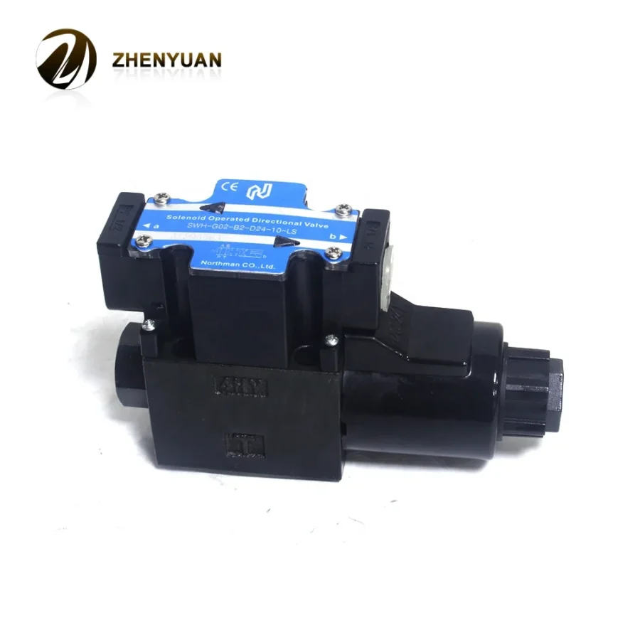 Northman SWH-G02 Double Head Solenoid Valve | SWH-G02-C2 | C2M | C23 | 24VDC 110VAC 220VAC | NG6 Hydraulic Valve