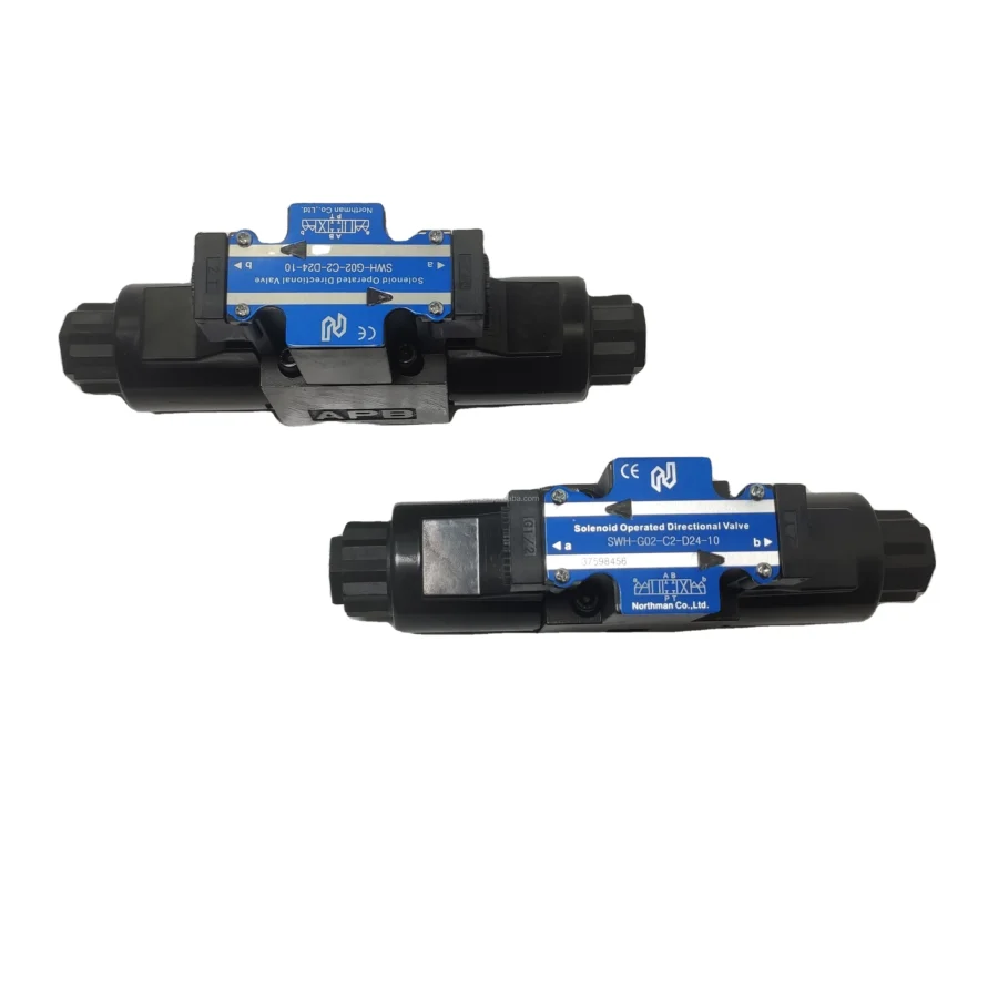 Northman Type SWH Solenoid Valve | SWH-G02-C4-D24-20 | G02 G03 Series | NG6 NG10 Hydraulic Directional Valve