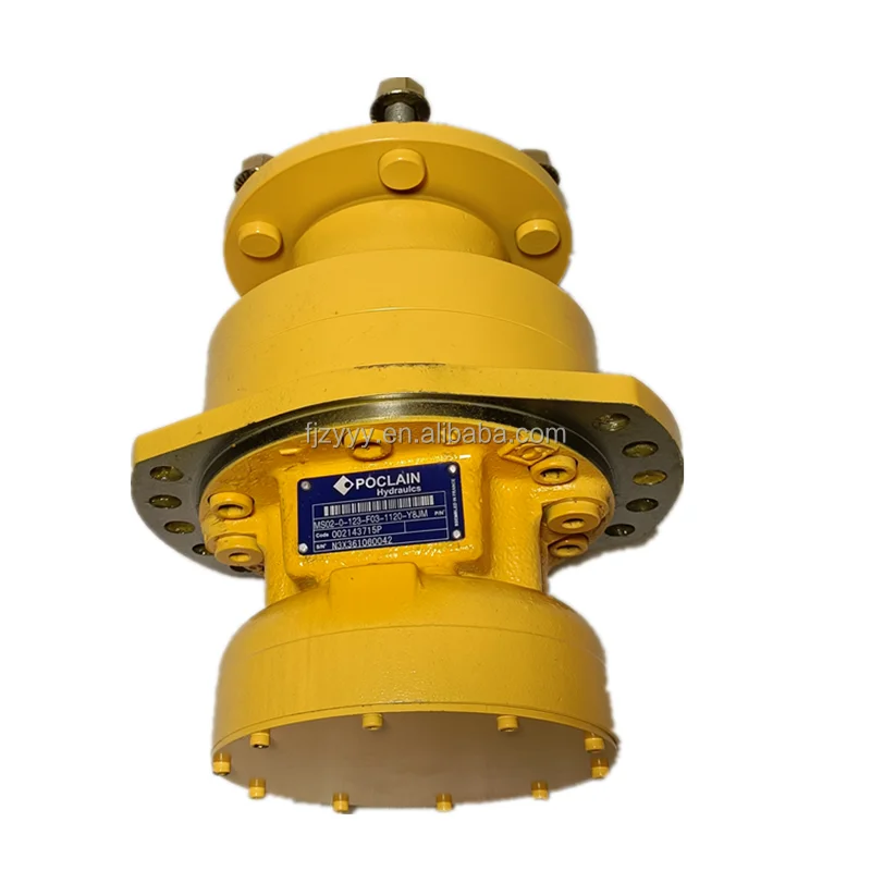 Poclain MS Motor | MS05-2-113 | MS08-9-12A | MS11-0-14A | High Torque Radial Piston Motor