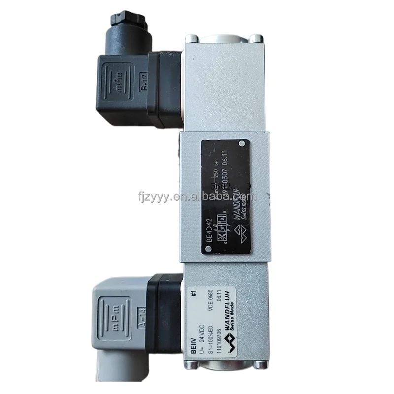Wandfluh & Aron Solenoid Valve | SDSPM22 | SVSPM33 | AS22060B | AS22061A | 24V DC | Leak-Tight Poppet Valve