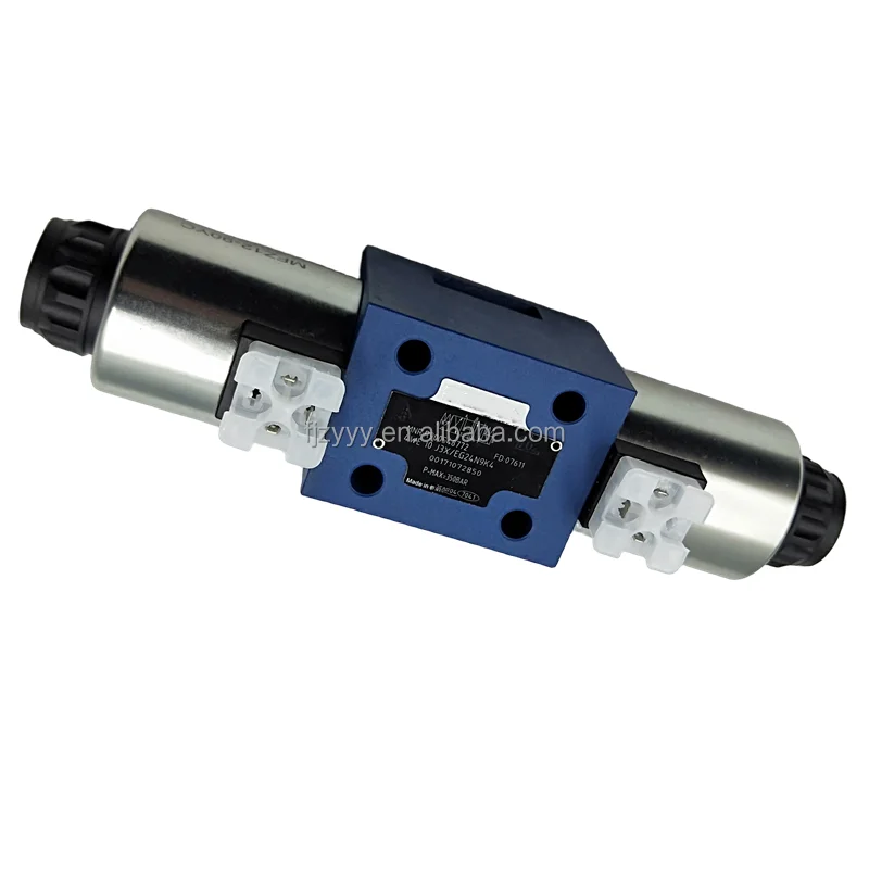 Rexroth Type 4WE10 Solenoid Valve | 4WE10G33 | 4WE10E33 | 4WE10H33 | 24V DC NG10 CETOP 5 | Hydraulic Valve