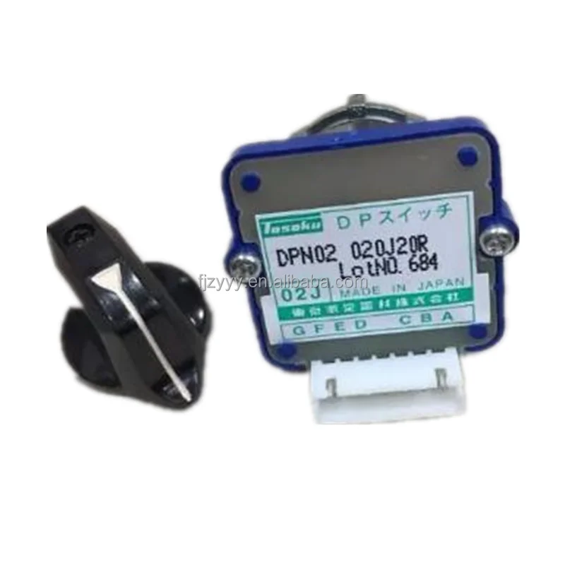 DPN Digital Code Rotary Switch | DPN01-010N20R | DPN02-020J20R | CNC Panel Switch